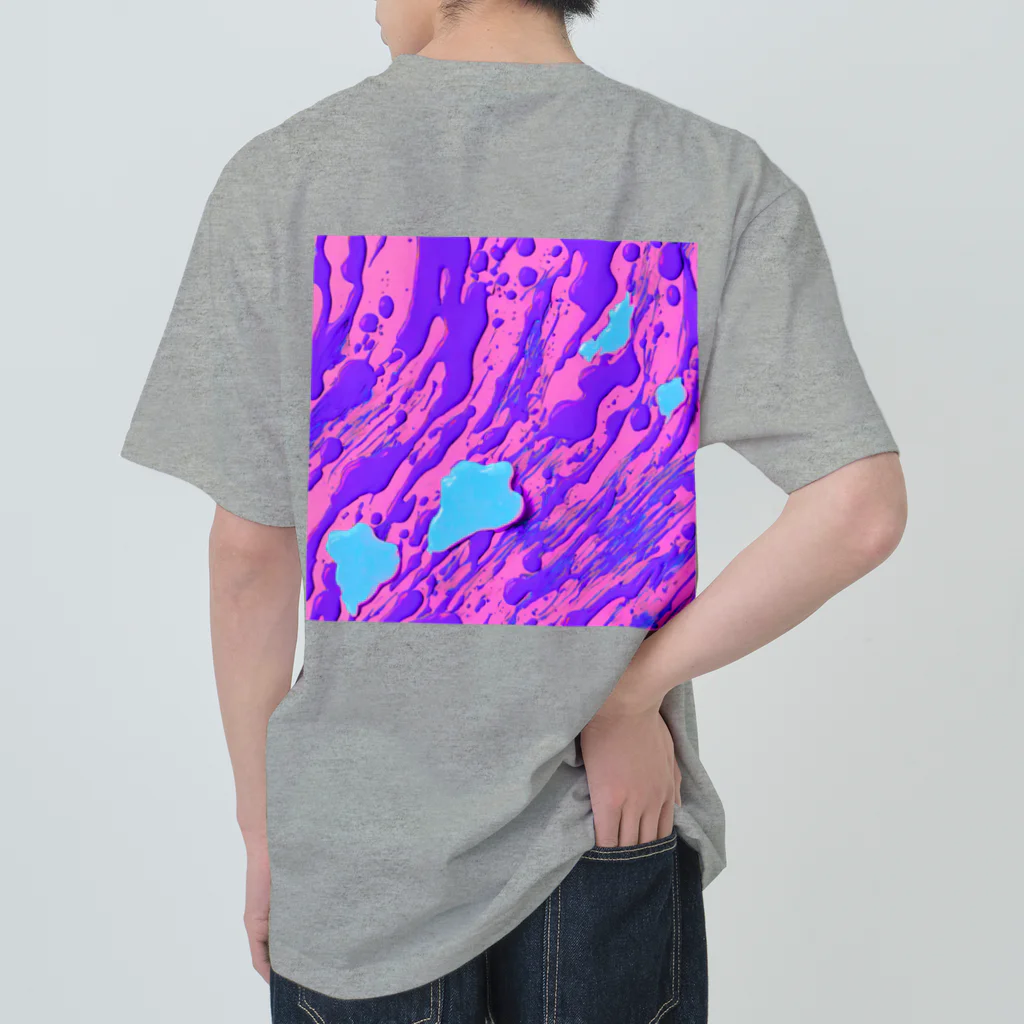 NeonLeakのペンキちゃん7 ヘビーウェイトTシャツ