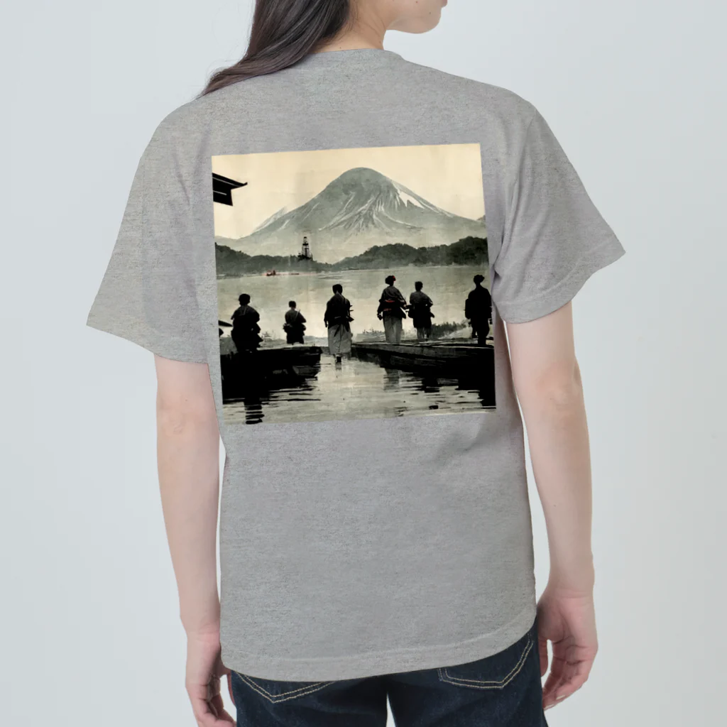 Spl_MuteのFishing For Fuji Heavyweight T-Shirt