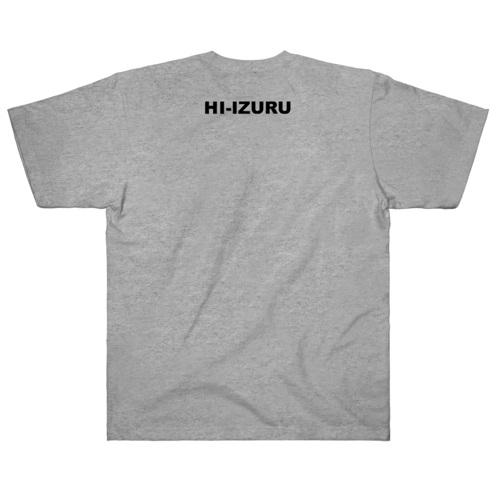 HI-IZURUの前に謎の影Tシャツ（淡色仕様） ヘビーウェイトTシャツ