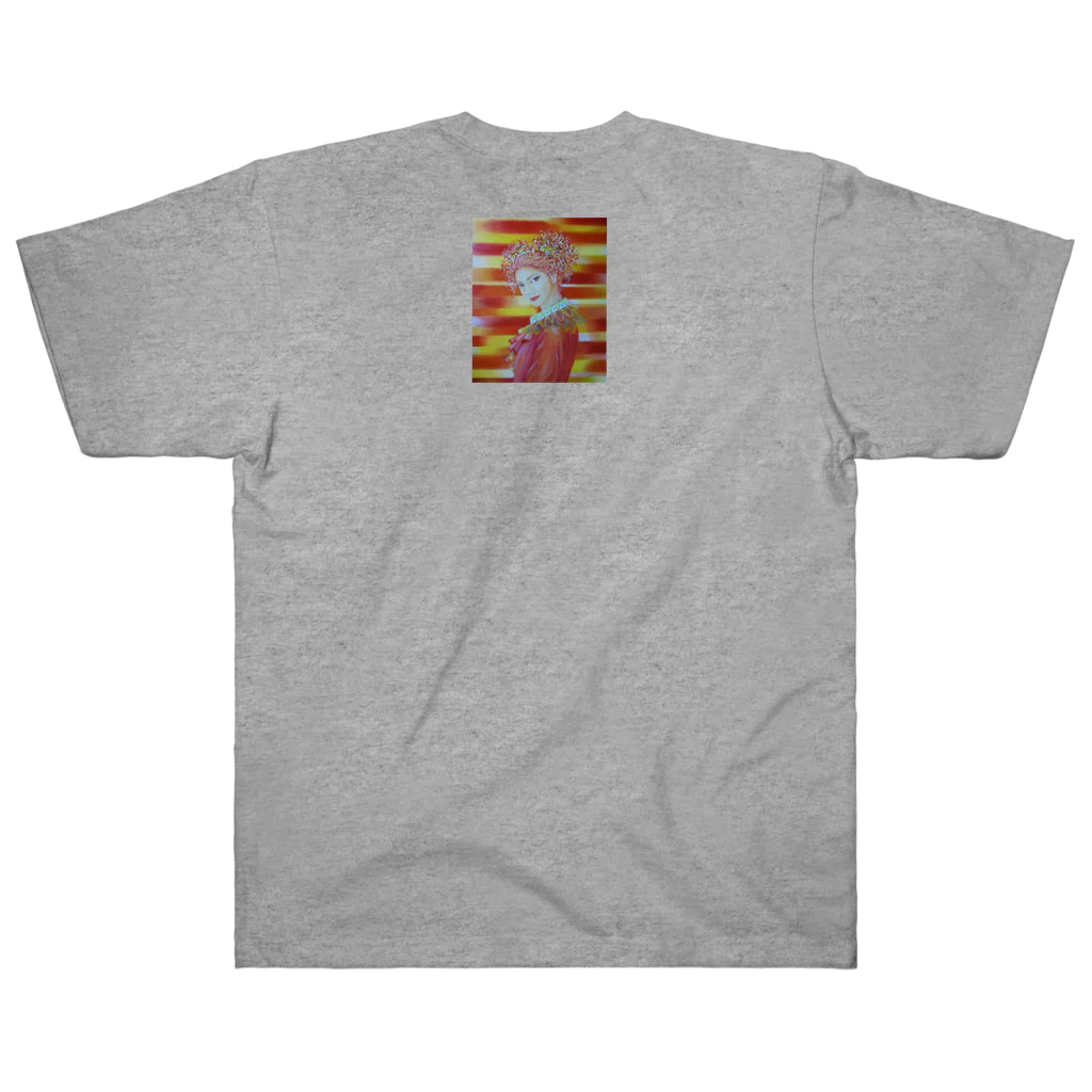 Happy Circusのハッピークラウン4・woman Heavyweight T-Shirt