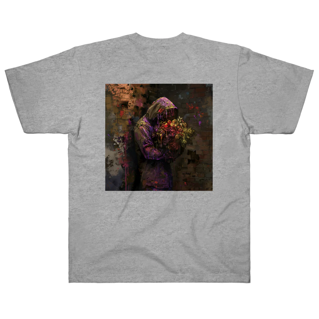 artisan_alchemy_collectiveのEmbracing the Withered Bouquet ヘビーウェイトTシャツ