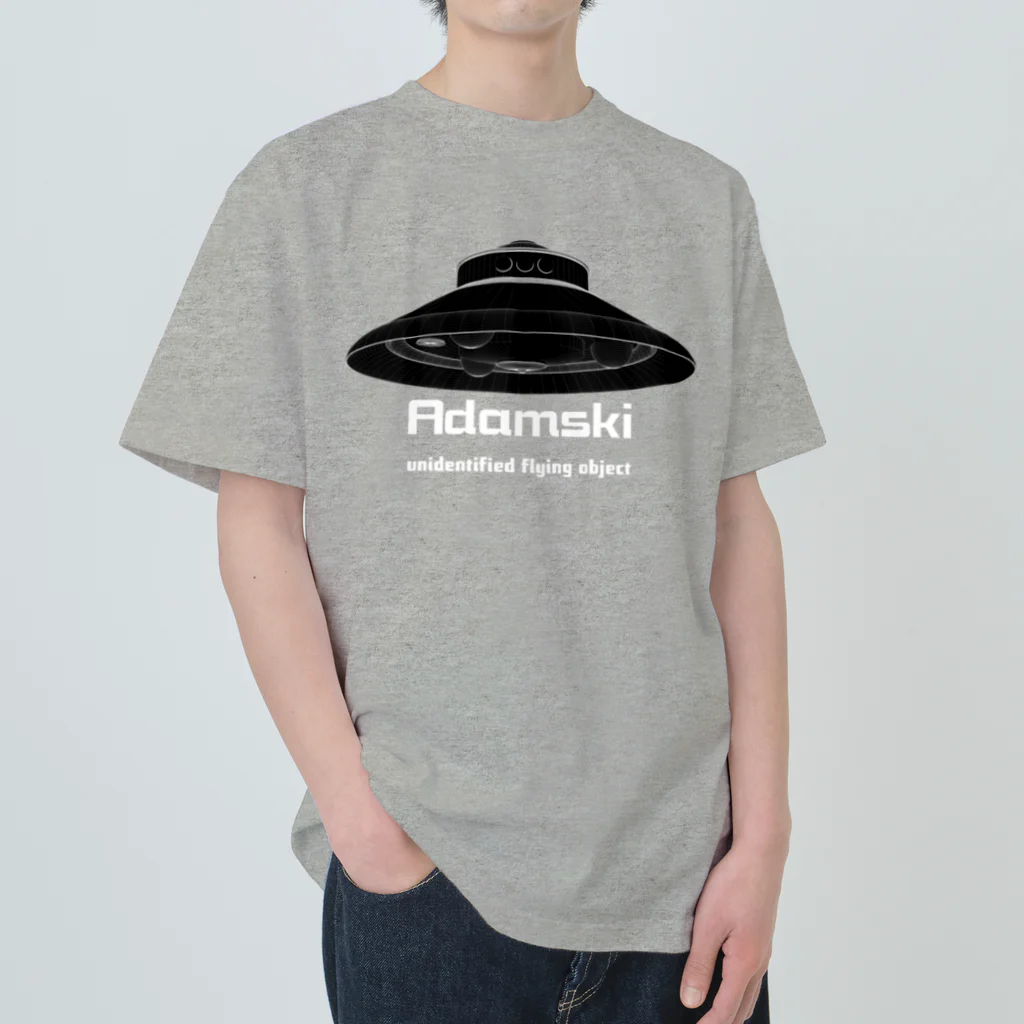 candymountainのアダムスキー型UFO ヘビーウェイトTシャツ