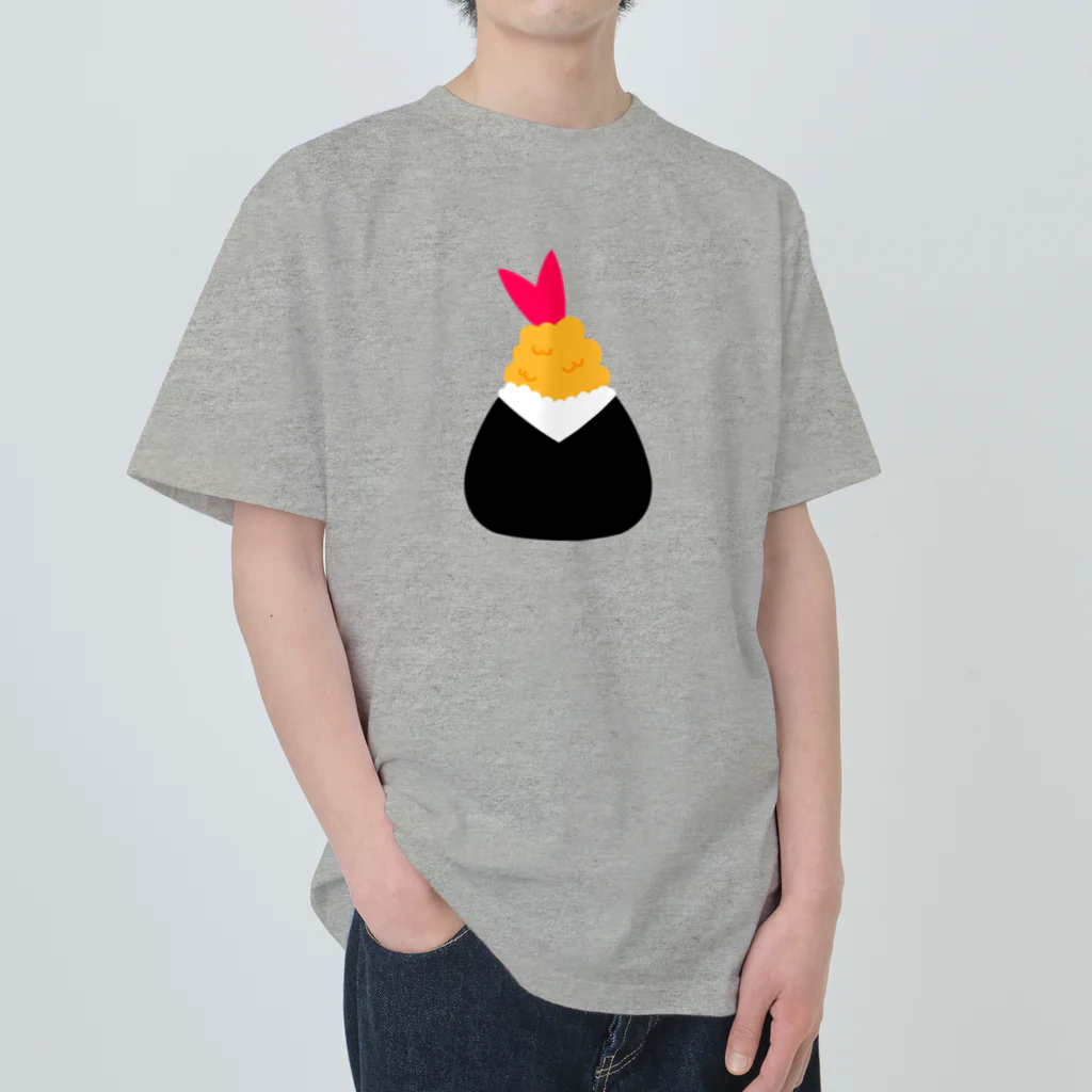 ぽぴーぴぽーのえびデカ天むす Heavyweight T-Shirt