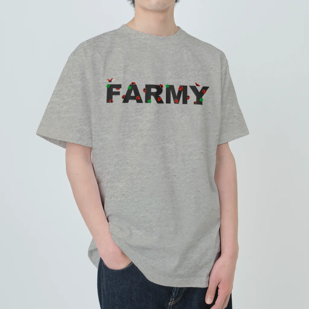 DESIGN 7483のFARMY LADYBAIRDS ヘビーウェイトTシャツ