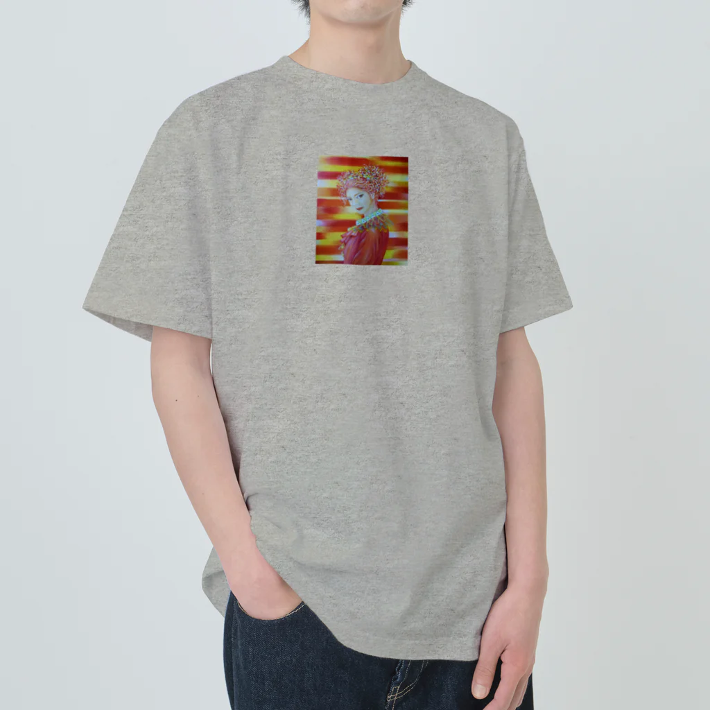 Happy Circusのハッピークラウン4・woman Heavyweight T-Shirt