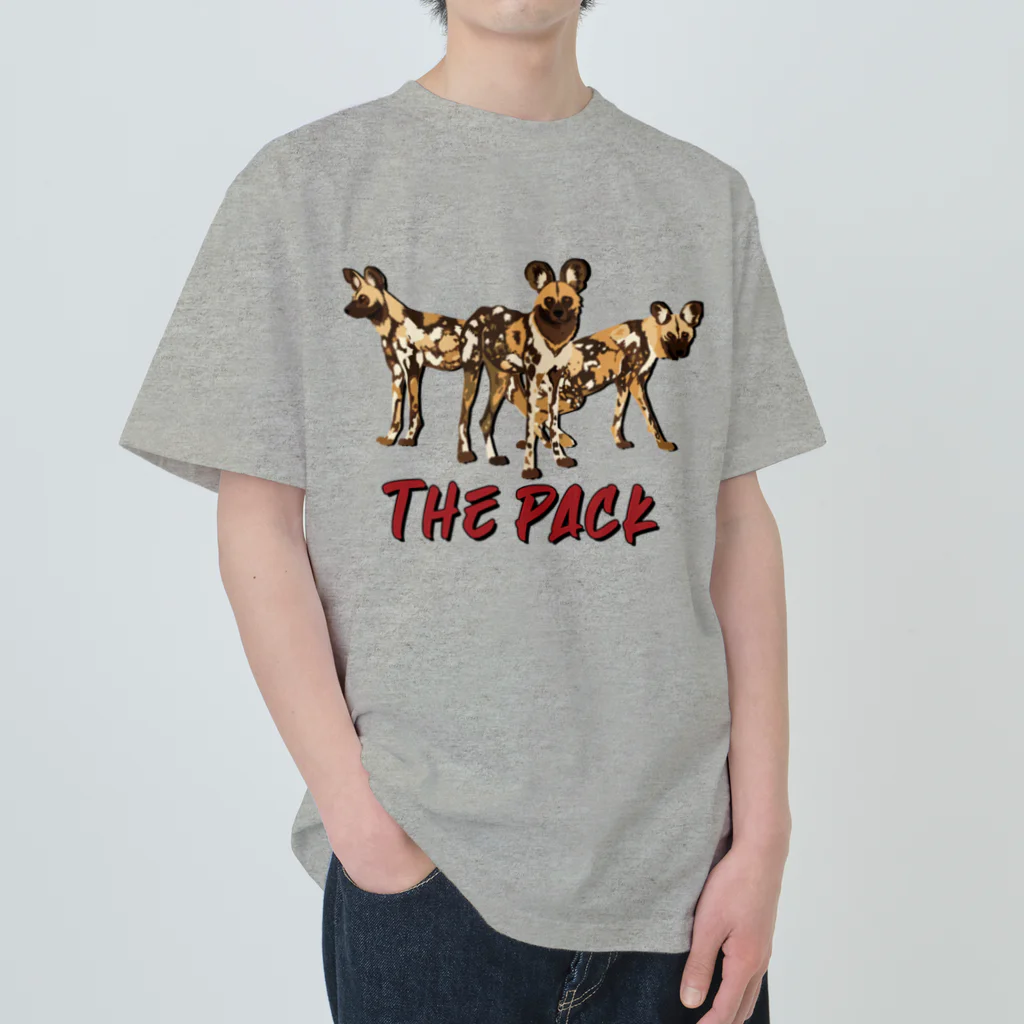 akr.shopのTHE PACK : Wild dogs ヘビーウェイトTシャツ