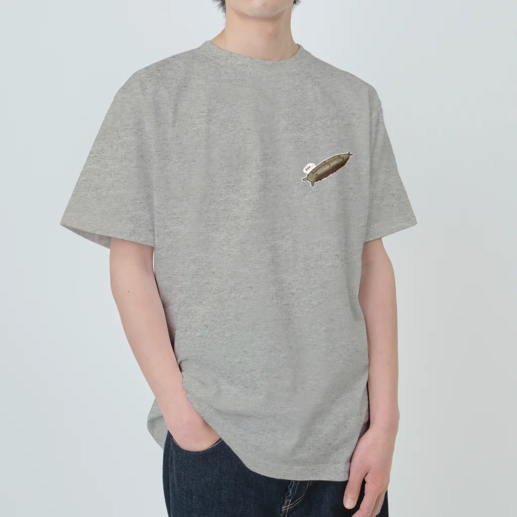 Drecome_Designの冬眠ゴマダラ幼虫 Heavyweight T-Shirt