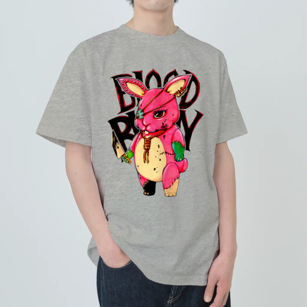 月が輝くこんな夜にのBLOOD BUNNY ヘビーウェイトTシャツ