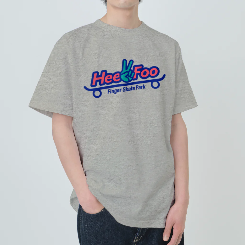 FabLab SENDAI - FLATのHee-Foo / Finger Skate Park ヘビーウェイトTシャツ