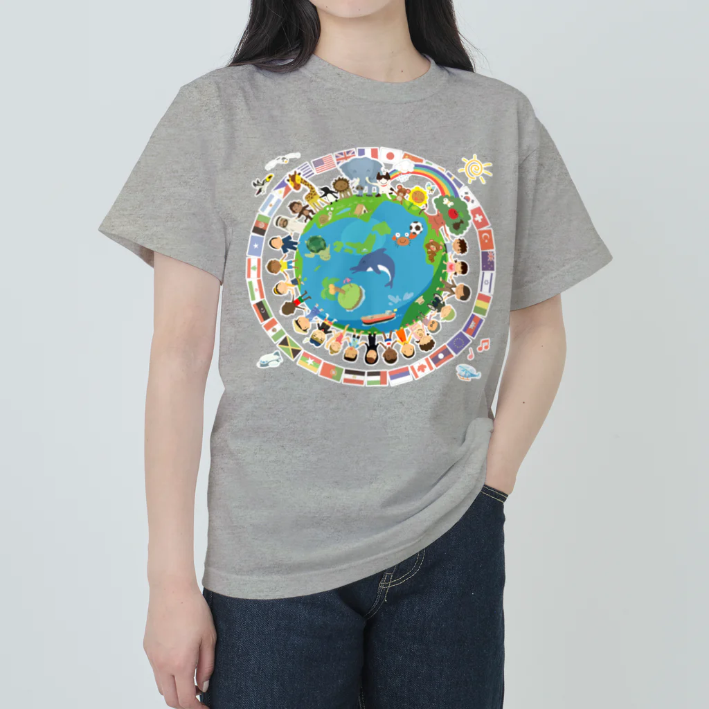 TEAM☆空色のWe are the world ヘビーウェイトTシャツ