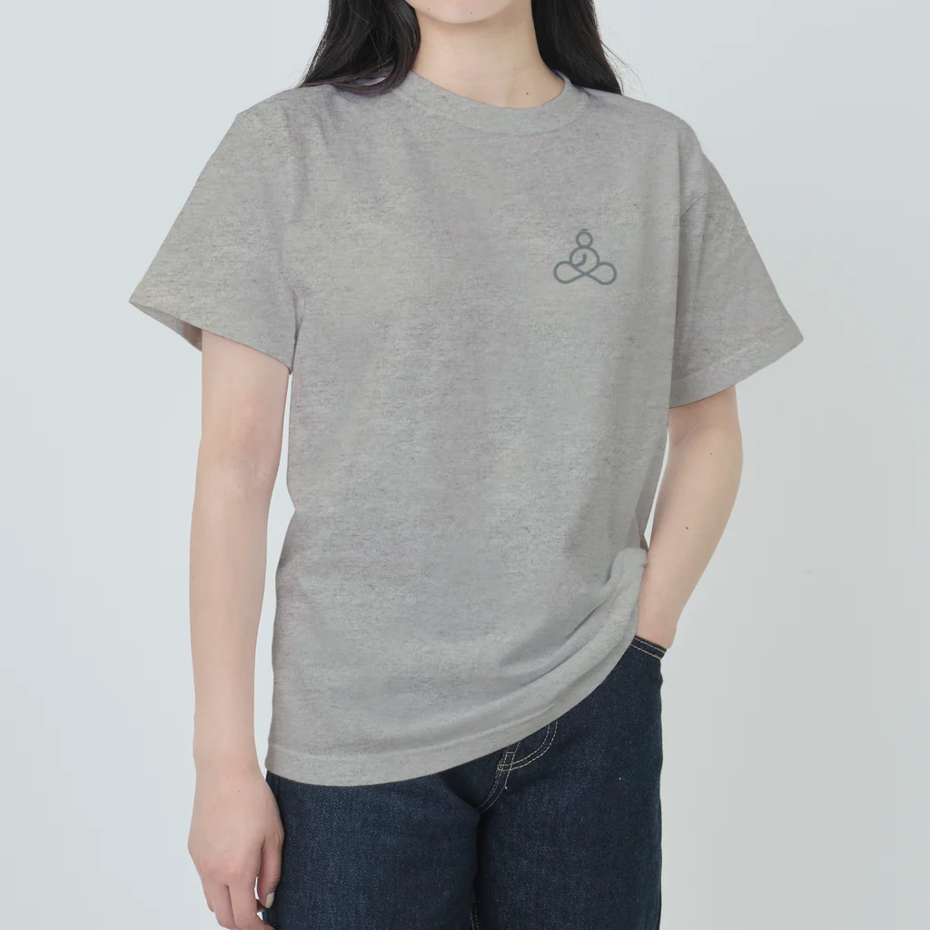 Buddha Heroes & chiguのchigu_gray ヘビーウェイトTシャツ