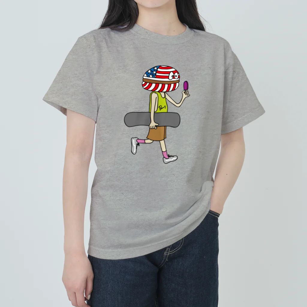 バンズオリジナルの<BUN'S ORIGINAL>バンズ君 Heavyweight T-Shirt