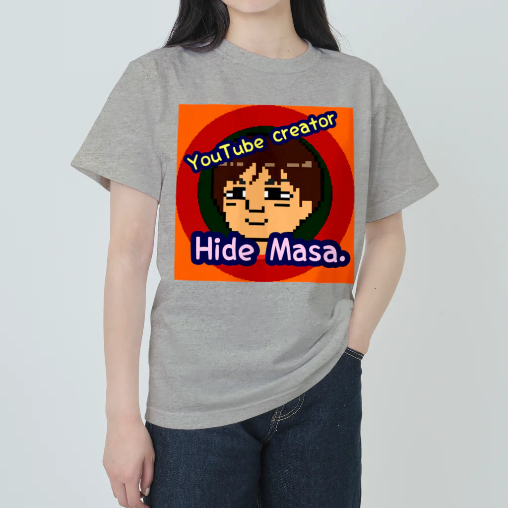 Hide Masa.(公式)のHide Masa.公式 ヘビーウェイトTシャツ