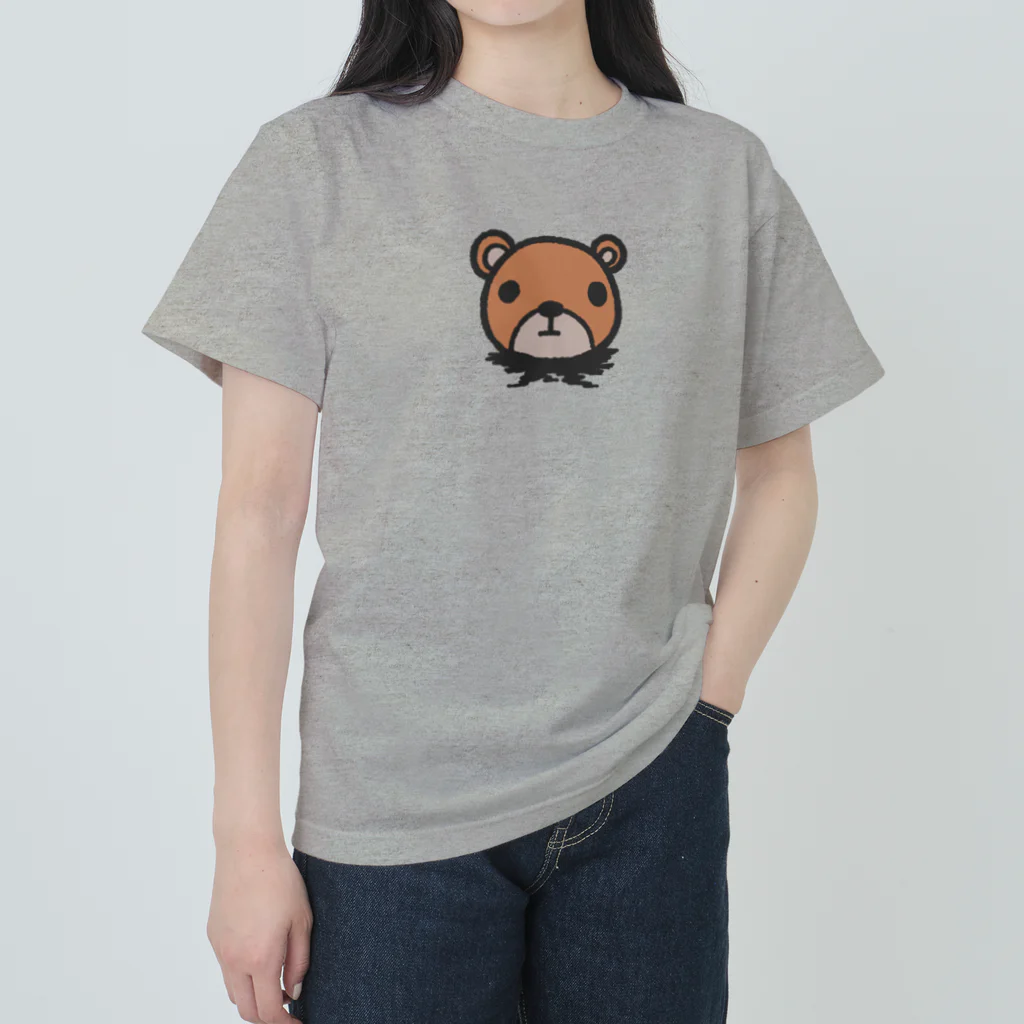 のほほん屋のくまちゃん Heavyweight T-Shirt