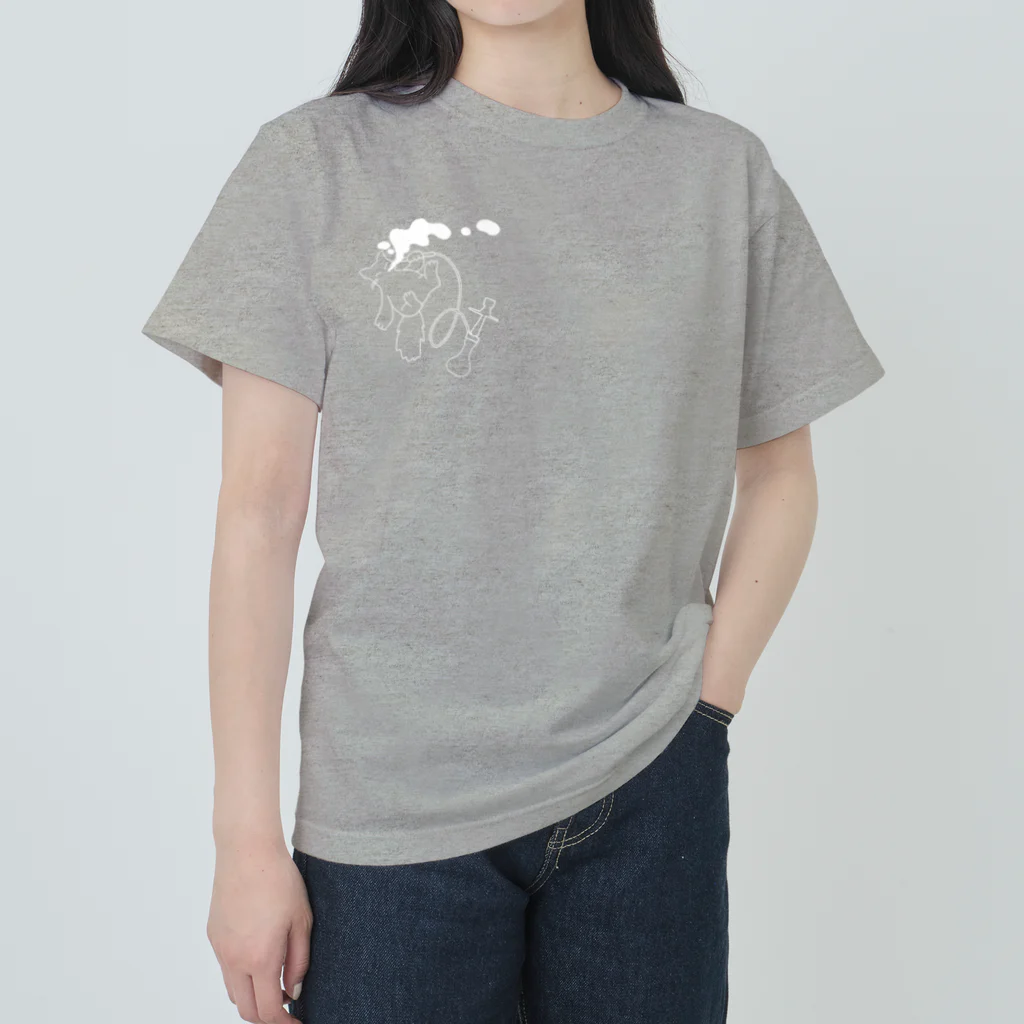 環状コミュニケーションのシーシャねこ濃色用 Heavyweight T-Shirt
