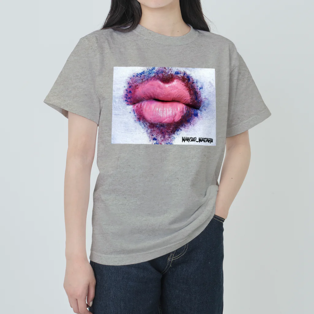 Makeup WataruのHeart ヘビーウェイトTシャツ