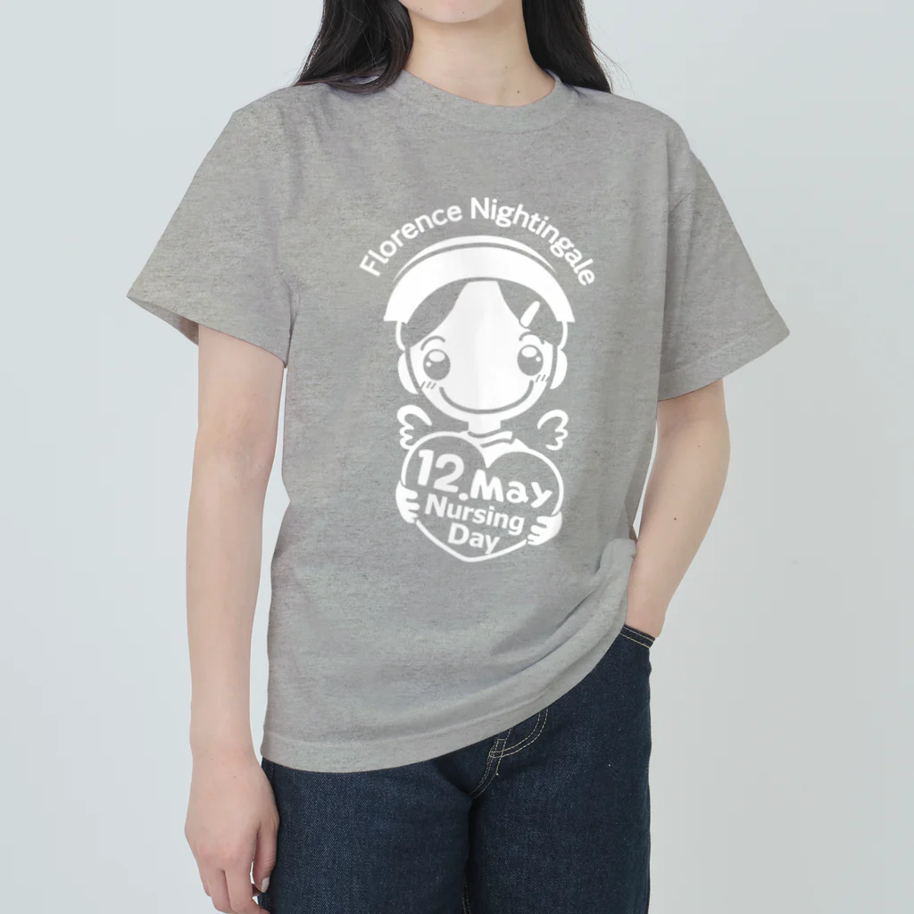 TEAM☆空色の5.12 看護の日☆ ヘビーウェイトTシャツ