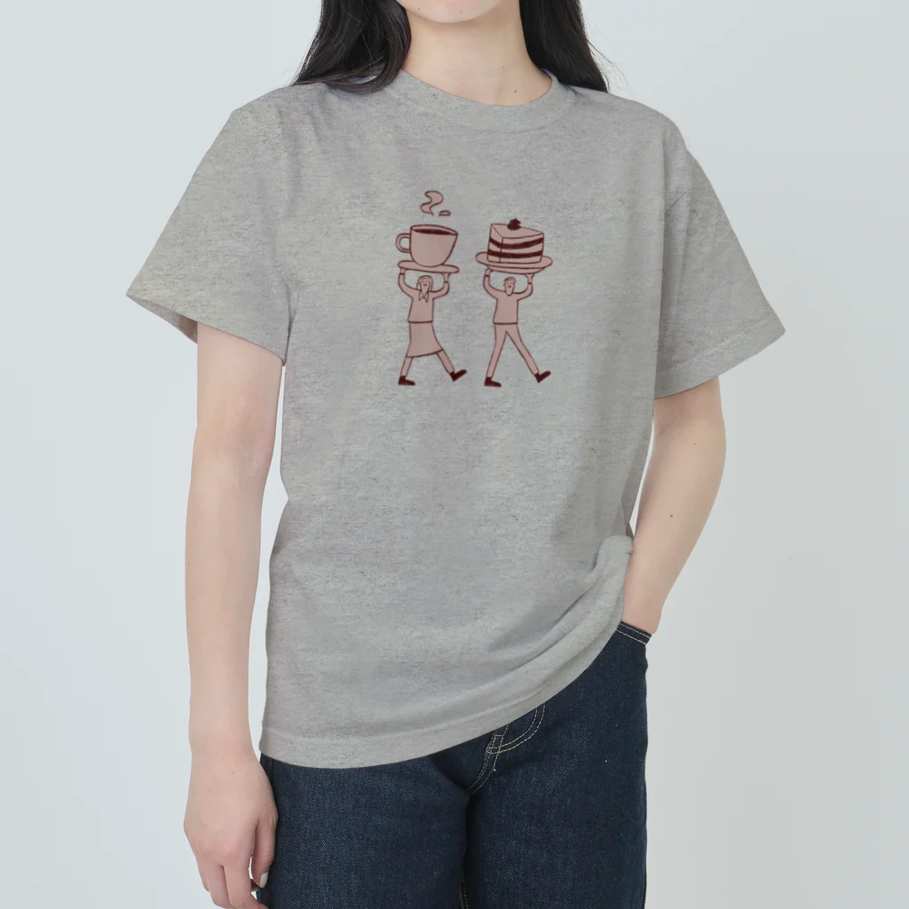 honeycombのカフェきょうだい ヘビーウェイトTシャツ