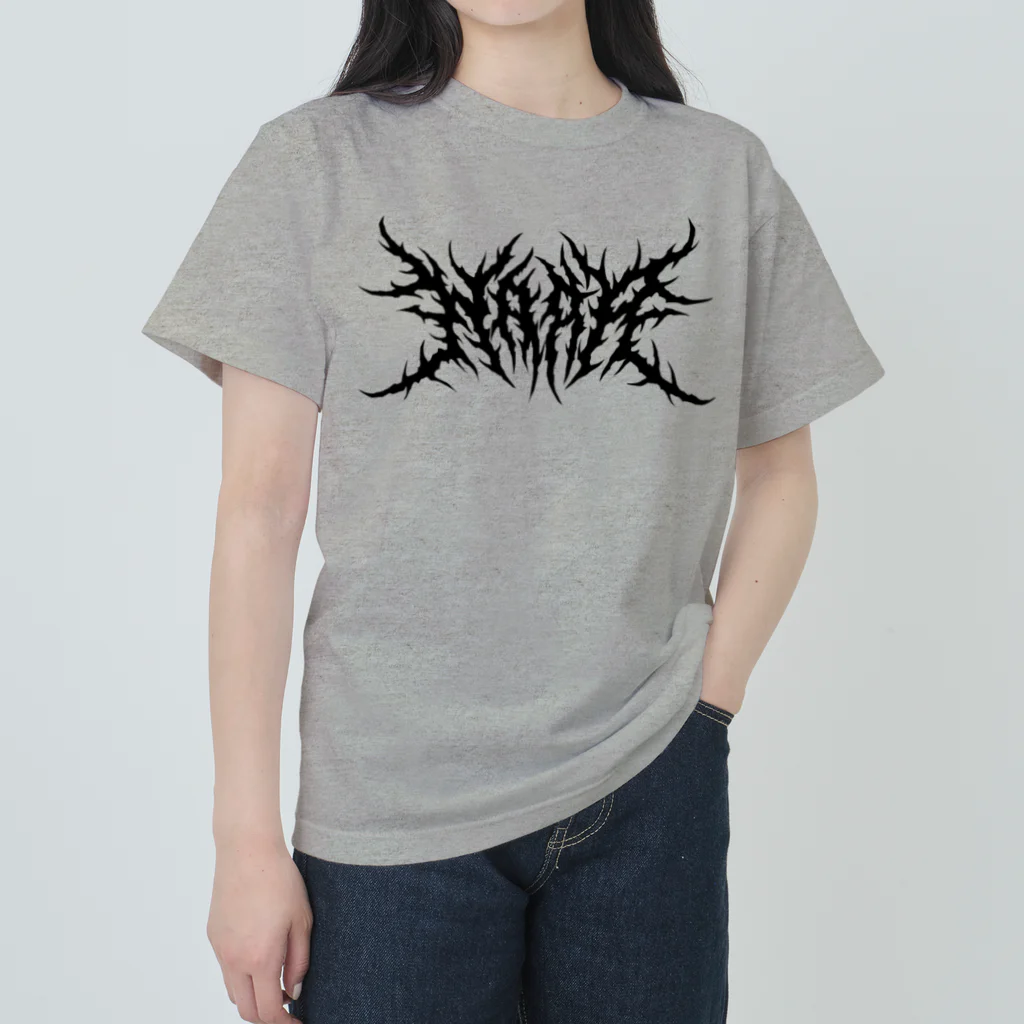 Toshihiro Egawa Artのデスメタル奈良/ DEATH METAL NARA Heavyweight T-Shirt