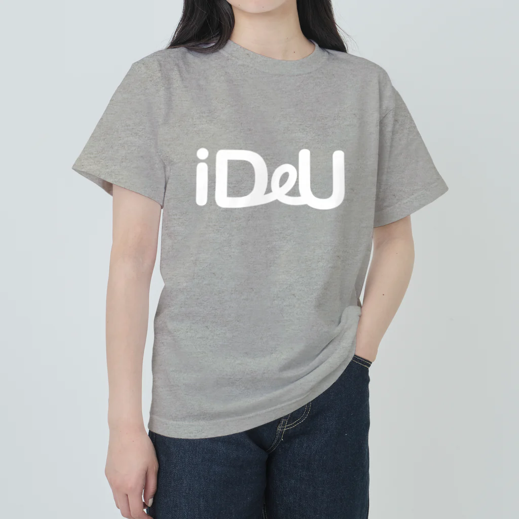 Bokkena DesignのiDeU One-Point（テキスト白） Heavyweight T-Shirt