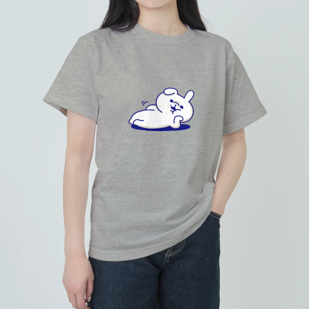 DECORの時々素が出るウサギ  Heavyweight T-Shirt