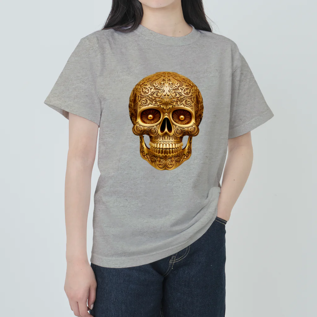 Phantom_Design_Studioのスケルトンシリーズ1 Heavyweight T-Shirt