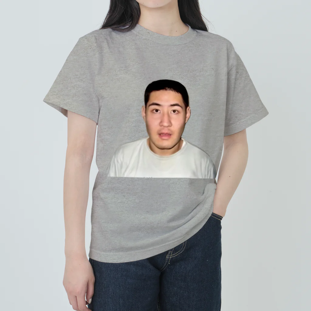 おおむら農場のおおむらまさしプリント Heavyweight T-Shirt