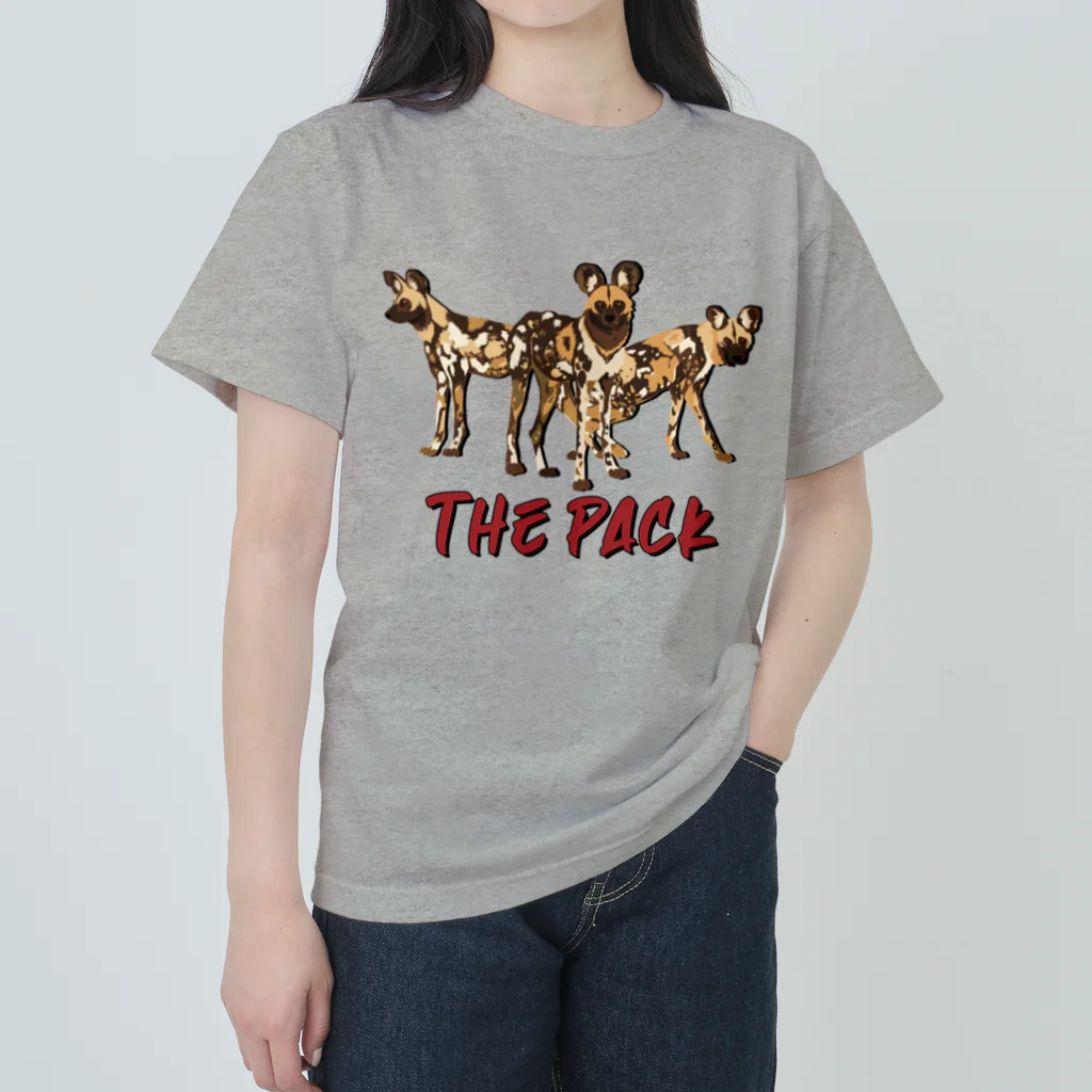 akr.shopのTHE PACK : Wild dogs ヘビーウェイトTシャツ