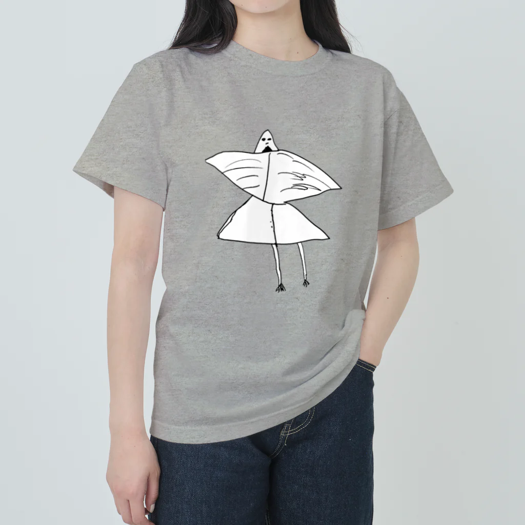 鳥女の夢の鳥女 Heavyweight T-Shirt