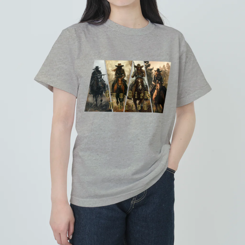 MistyStarkのカウガール ヘビーウェイトTシャツ