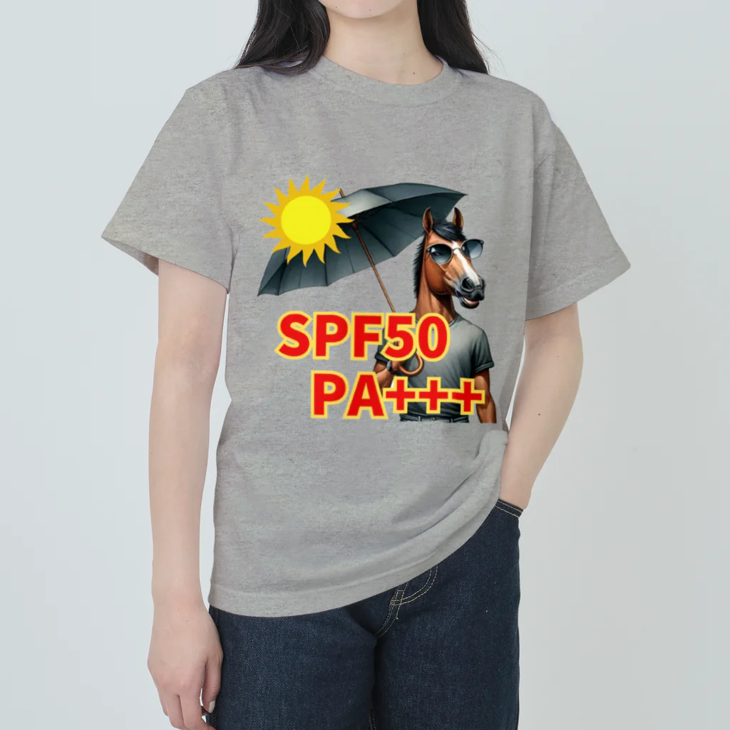 seeeeeのSPF50/PA+++ ヘビーウェイトTシャツ