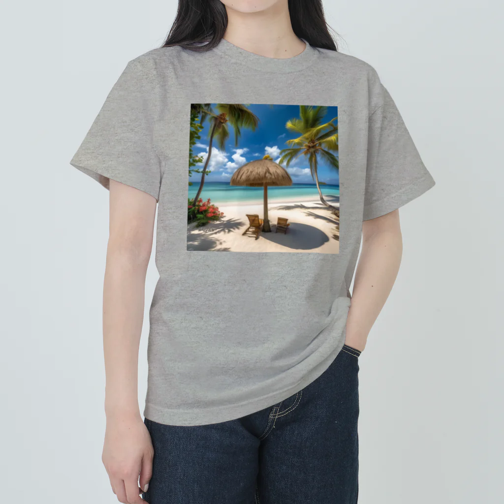 日本の風景 COOL JAPANの日本の風景:癒しの時間、Japanese scenery: Time of rest and relaxation ヘビーウェイトTシャツ