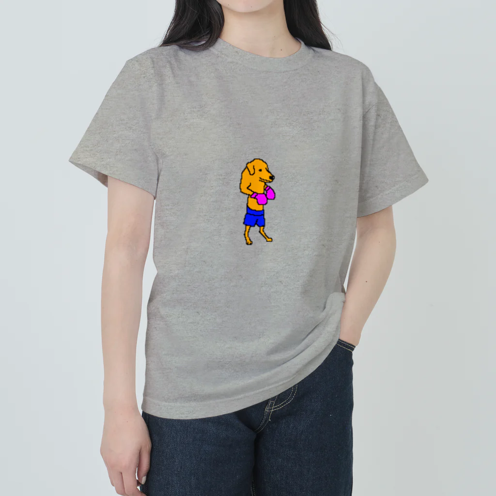 kichi_333のパンちゃんワンちゃんグッズ第一弾★ ヘビーウェイトTシャツ