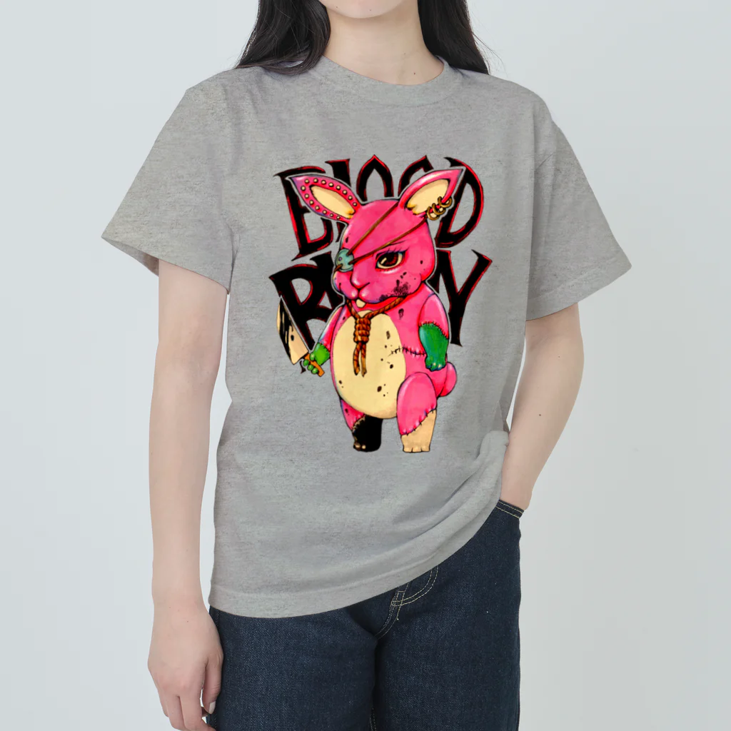 月が輝くこんな夜にのBLOOD BUNNY ヘビーウェイトTシャツ