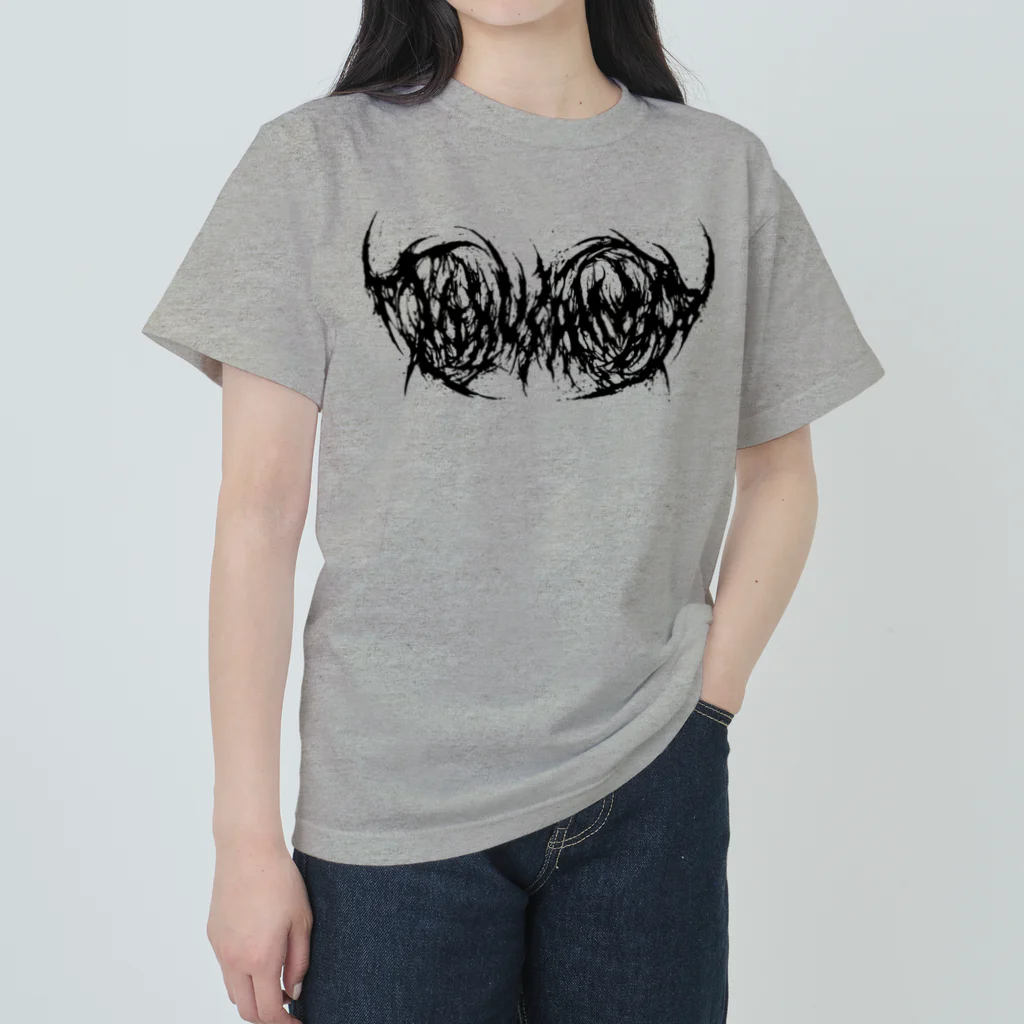 Toshihiro Egawa ArtのDEATH TOKUSHIMA / デス徳島 Heavyweight T-Shirt