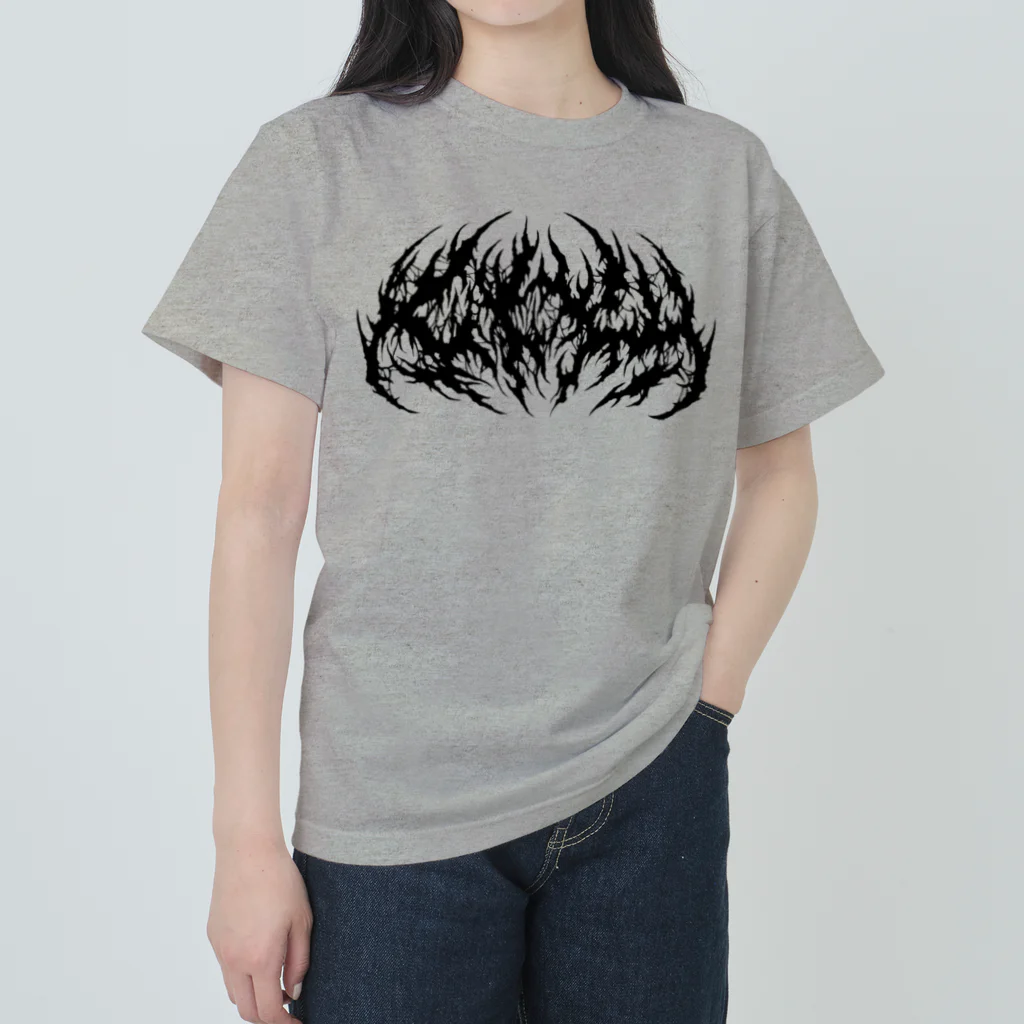 Toshihiro Egawa ArtのDEATH GIFU / 岐阜 ヘビーウェイトTシャツ