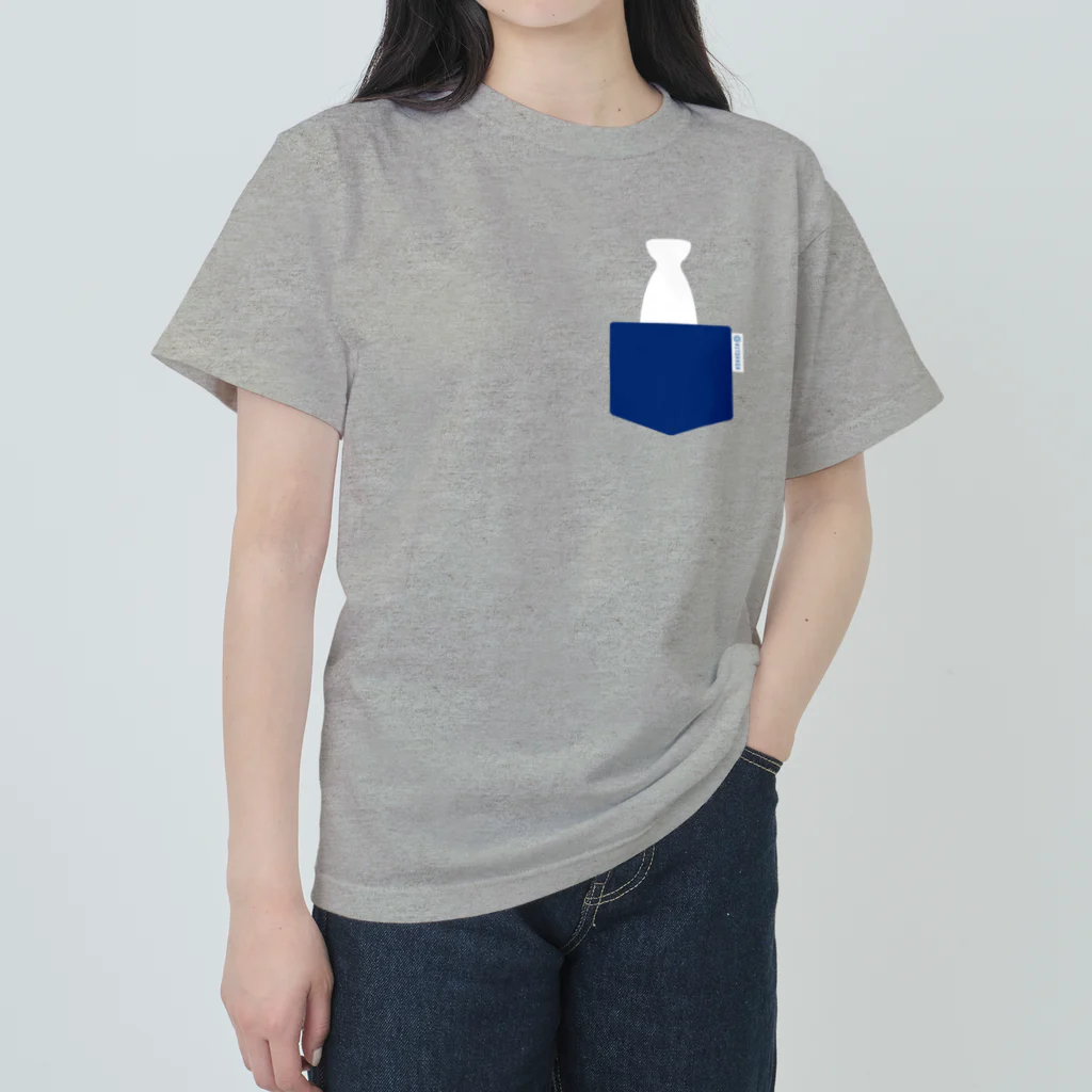 stereovisionのポケットにとっくり Heavyweight T-Shirt