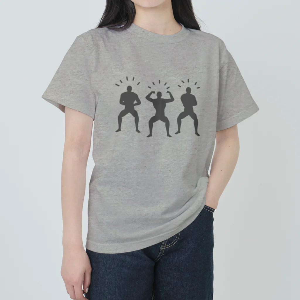 無限インフィニティ∞のみんなでワイワイスクワット Heavyweight T-Shirt