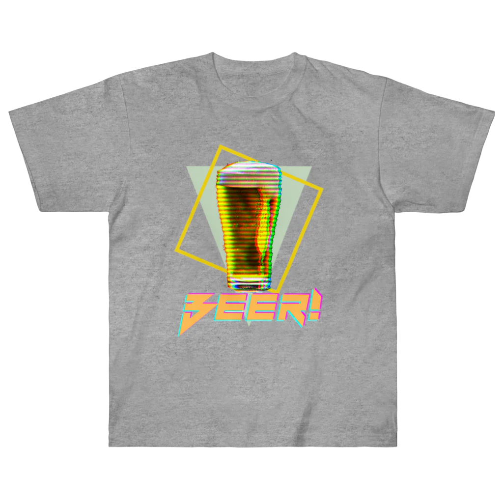 iminantenai!のビール！ ヘビーウェイトTシャツ