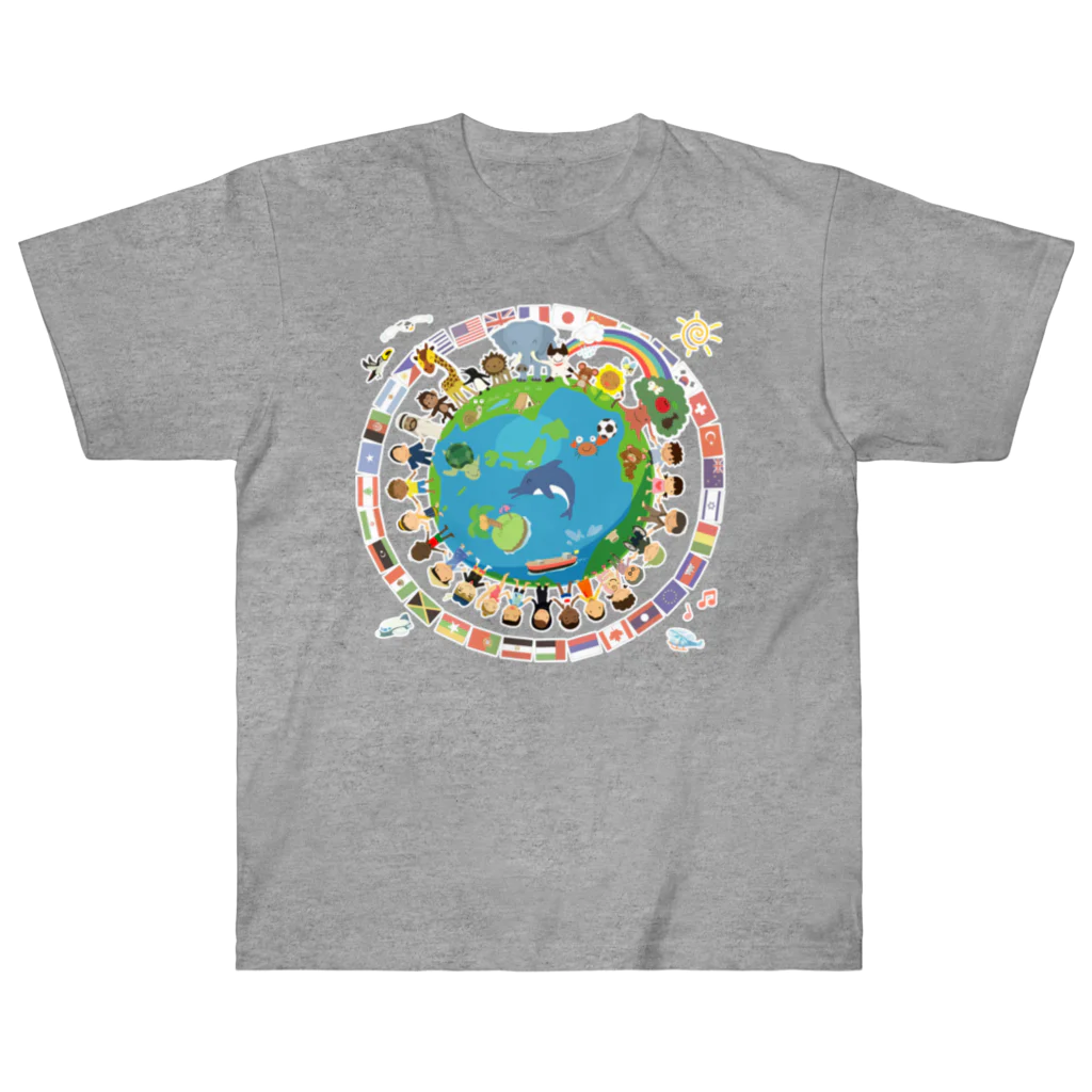 TEAM☆空色のWe are the world ヘビーウェイトTシャツ