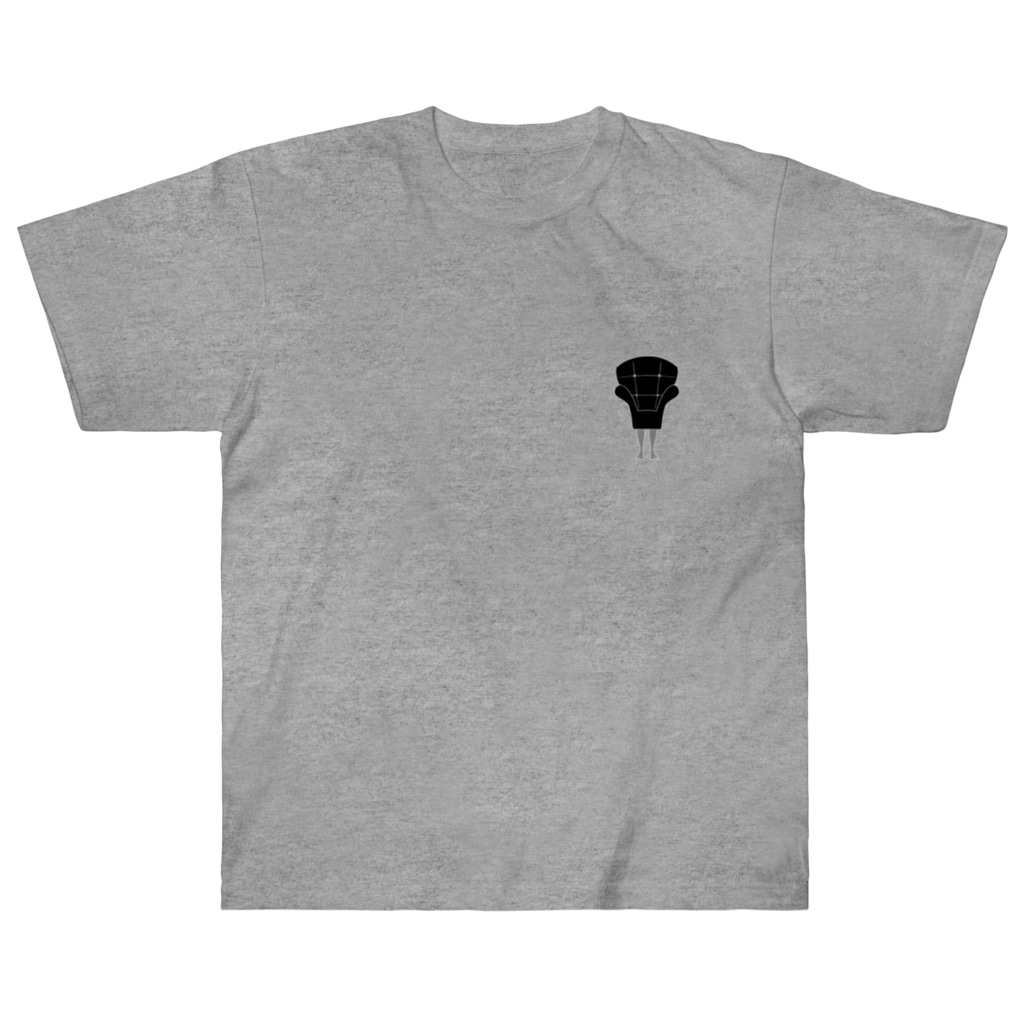 dougaseiseitokoroの足の生えた椅子 Heavyweight T-Shirt