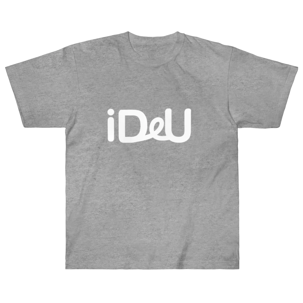 Bokkena DesignのiDeU One-Point（テキスト白） Heavyweight T-Shirt