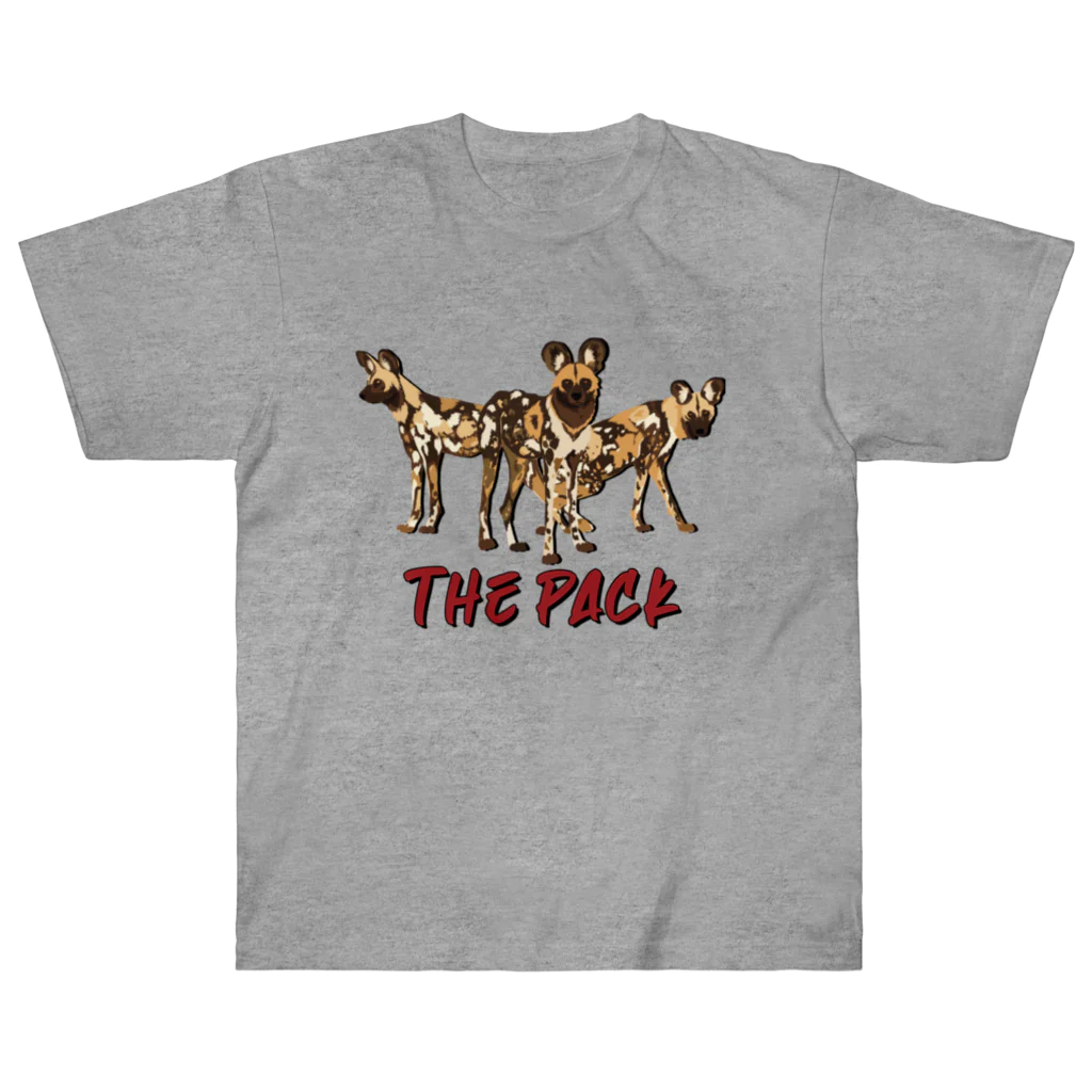 akr.shopのTHE PACK : Wild dogs ヘビーウェイトTシャツ