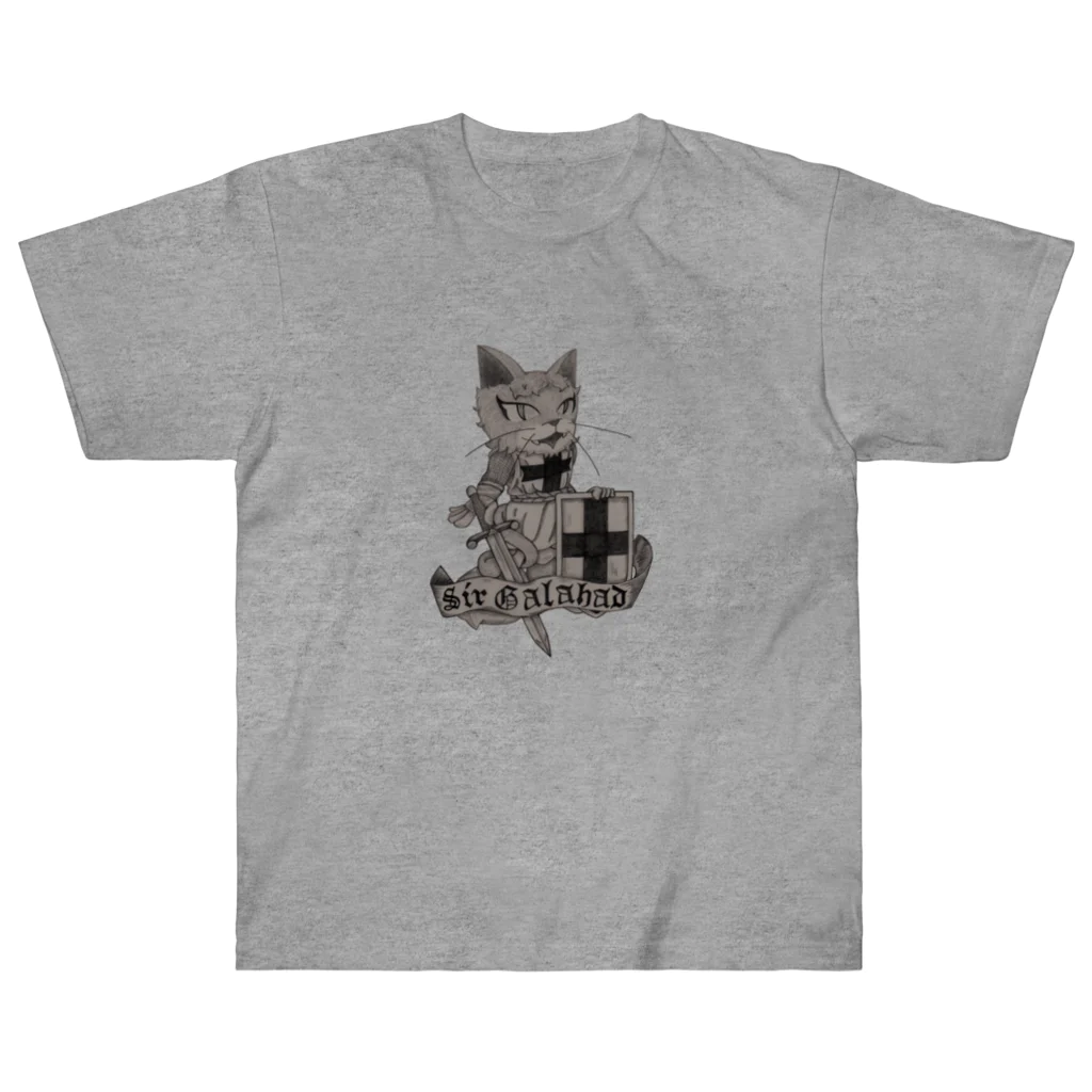 AXL CATのガラハッド (AXL CAT) ヘビーウェイトTシャツ