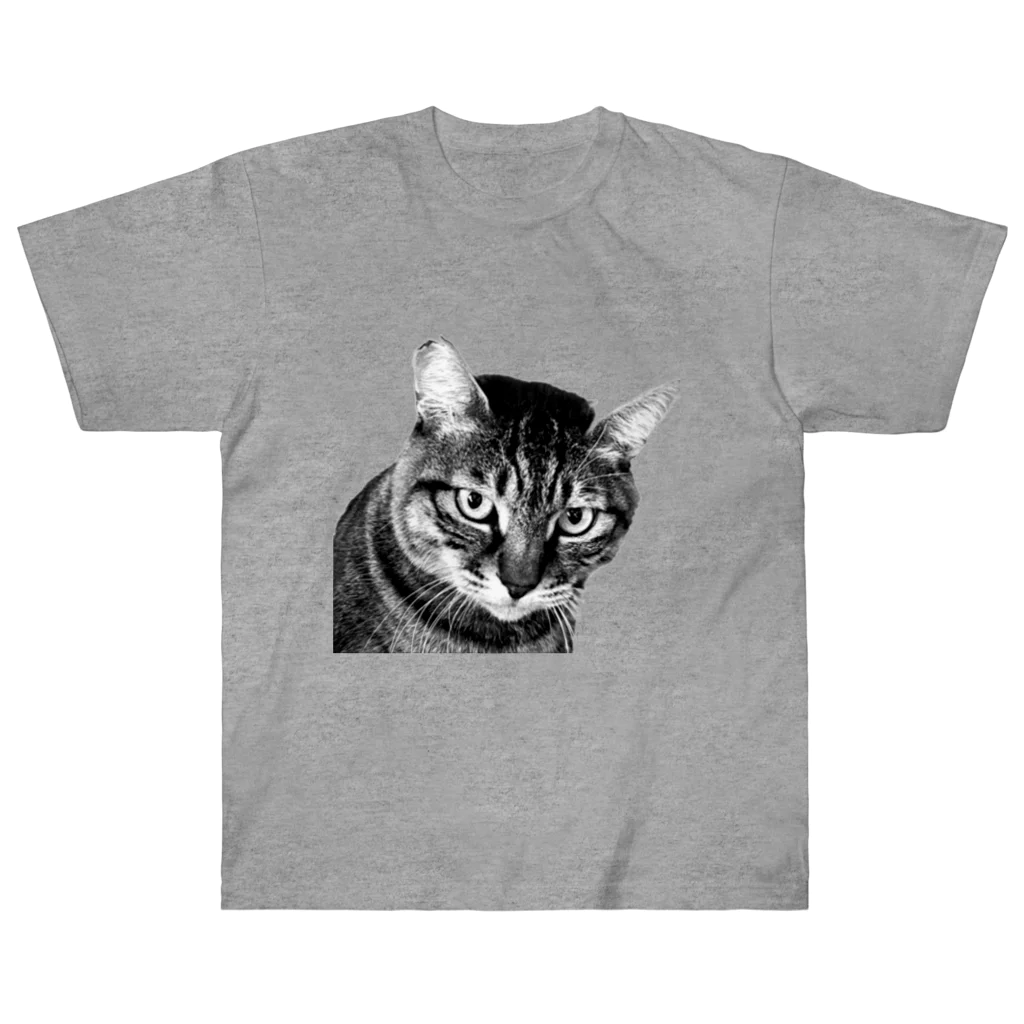 OnePlusDog のCat  “boss” Heavyweight T-Shirt