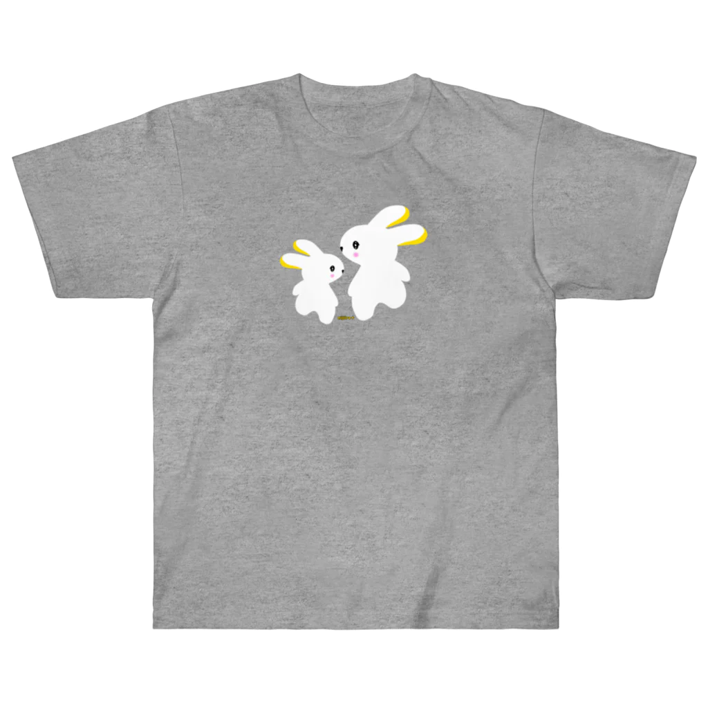 虹色PLUSのウサたまごちゃん Heavyweight T-Shirt