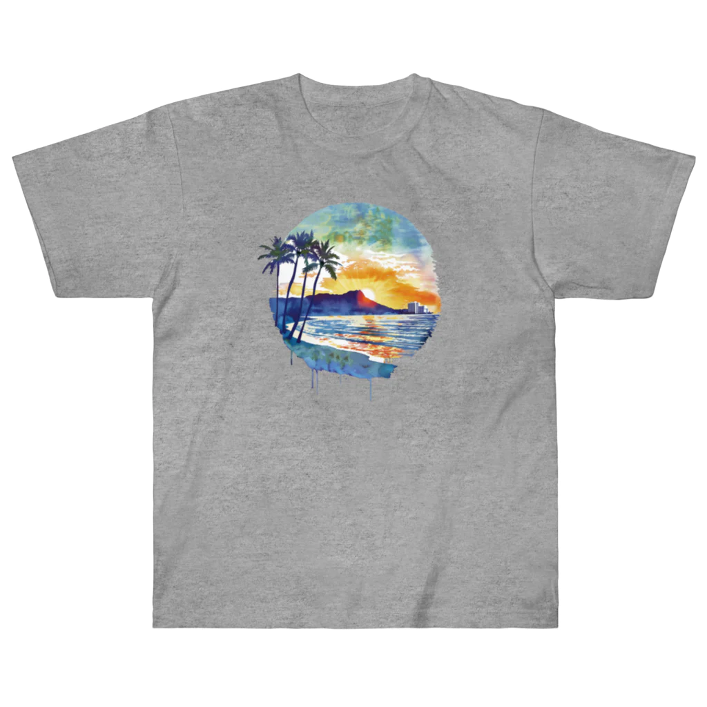 ALOHA from HAWAII 〜ハワイから愛を込めて〜のGood morning, Hawaii ヘビーウェイトTシャツ