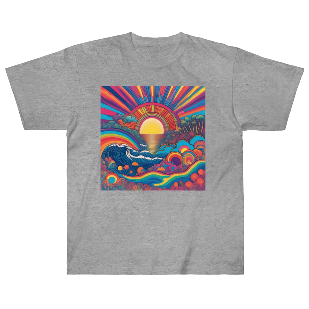 poniponiのアートポップな夏 Heavyweight T-Shirt