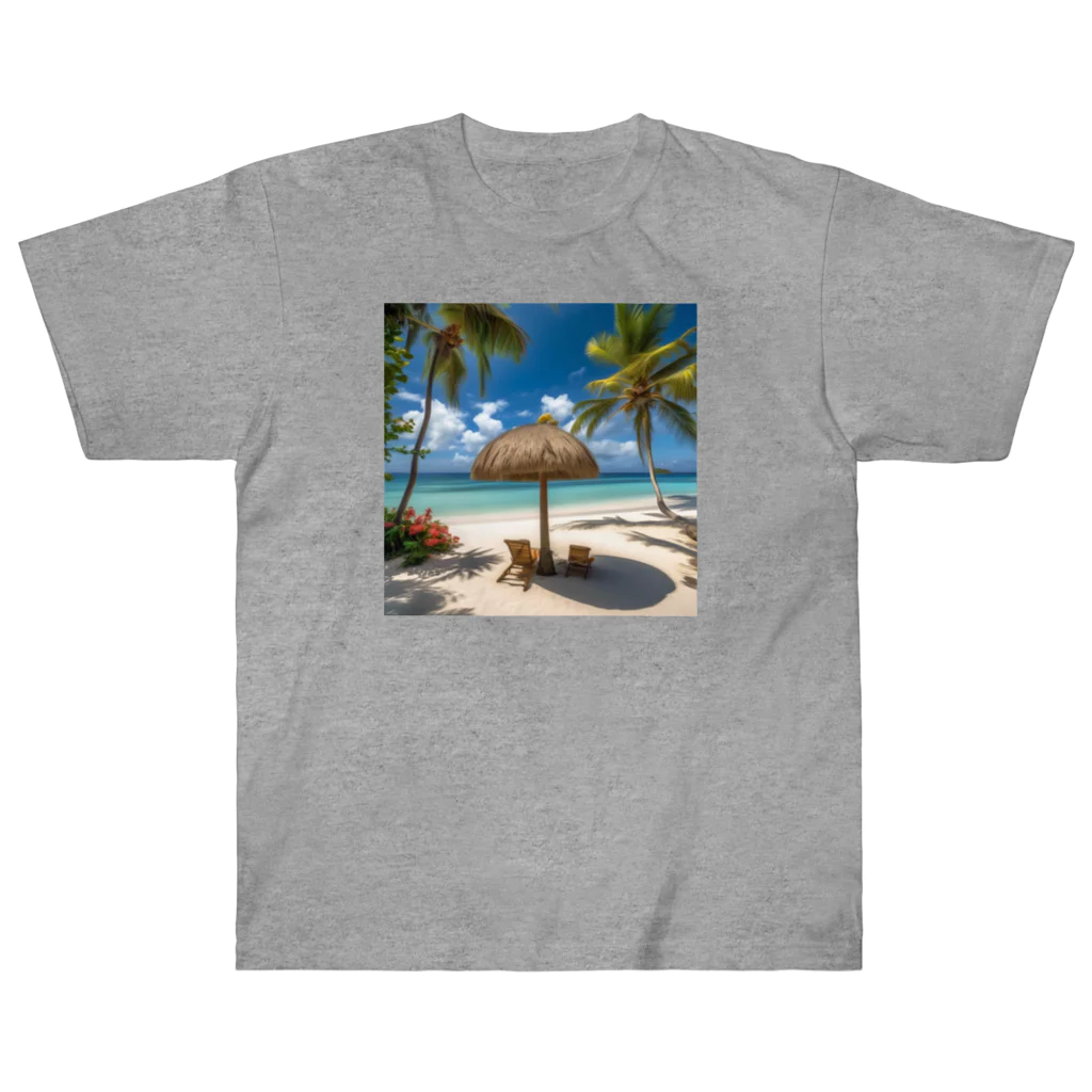 日本の風景 COOL JAPANの日本の風景:癒しの時間、Japanese scenery: Time of rest and relaxation ヘビーウェイトTシャツ