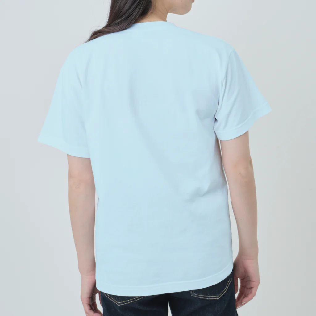 villonの文字メデューサ　モノクロ Heavyweight T-Shirt